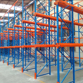 Coating Finish Q235B Steel 2000KGS Drive In And Drive Through Racking