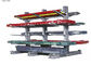 Optional Dimension Cantilever Pipe Rack , Cantilever Steel Storage Racks
