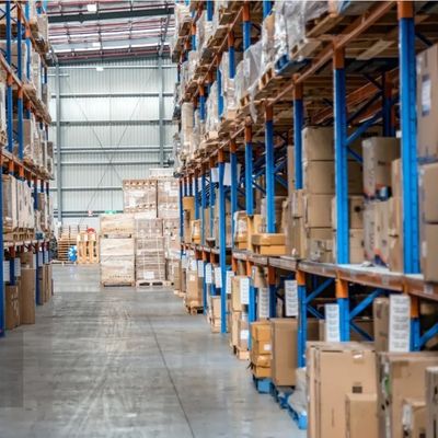 Dexion Style Warehouse Pallet Racks การจัดเก็บของเหล็ก การจัดเก็บของเหล็ก