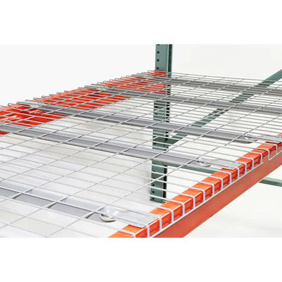 OEM Heavy Duty Pallet Racking ระบบชั้นวางของพร้อม Galv Powder Coating Wire Mesh Decking