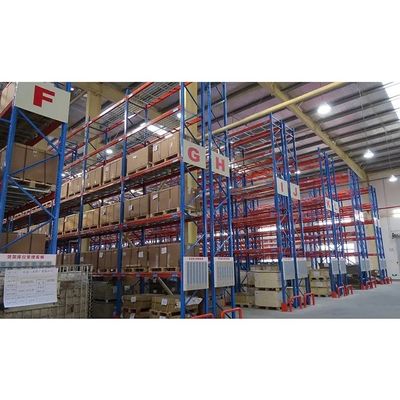 สถานที่เก็บสินค้าภารโรงงานหนักที่กําหนดเอง สไตล์ Dexion Hot Dip Galvanized