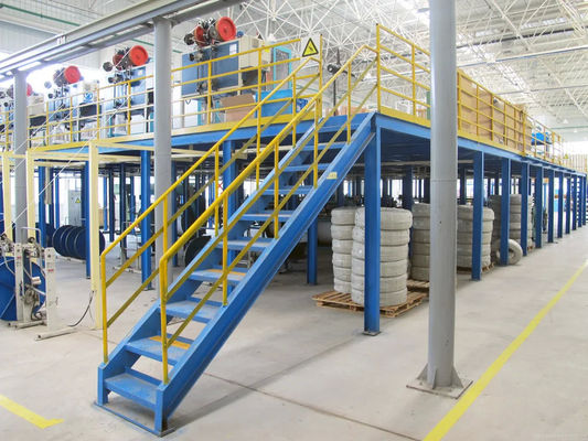 หัวหินภาระหนัก โกดัง Pallet Racks โลหะ Mezzanine Platform ชั้นวางสินค้าที่กําหนดเอง