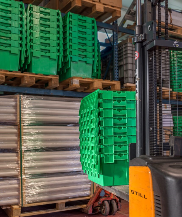 ถังเก็บของพลาสติกที่ติดฝา 4