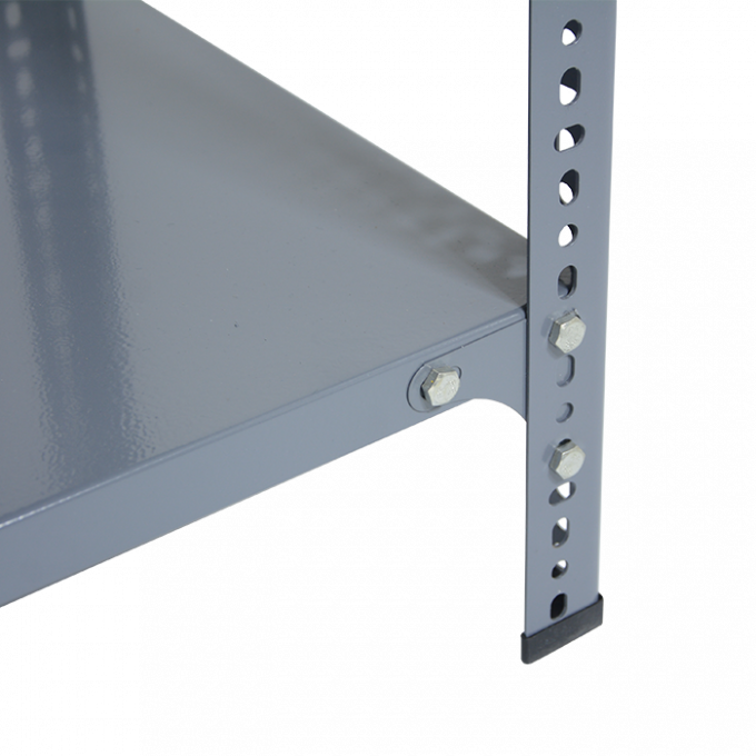 รางมุมสล็อต โลหะเบาภาระ ชั้นวางของฝุ่นเคลือบ 4